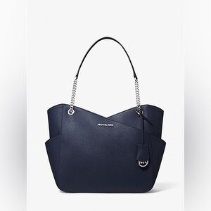 Michael Kors Dark Blue Tote Bag